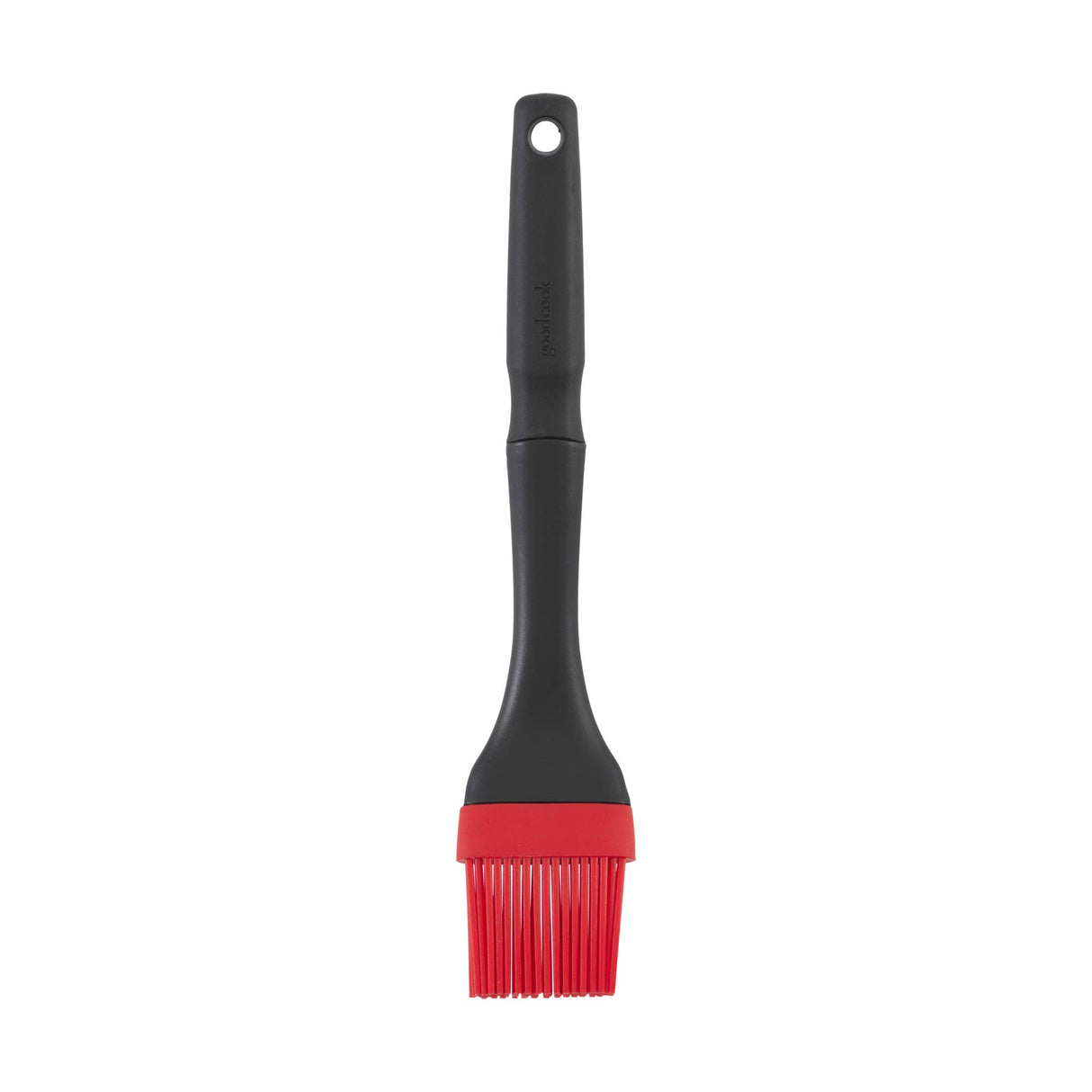 GoodCook BPA-Free Silicone Basting Brush with Non-Slip Handle, Red/Black GoodCook