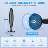 TV Antenna for Smart TV, TV Antenna Indoor Outdoor, Long Range Reception HD Antenna, Digital TV Antenna Supports 4k,1080p for Smart TV Local Channels Qtbvae