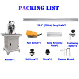 HQHAOTWU Pneumatic Hinge Boring Insertion Machine Single Head Hinge Boring Drill Press Machine Woodworking Hinge Drilling Processing Machine Adjustable Punching Depth 45-9.5 Combined Drill HQHAOTWU