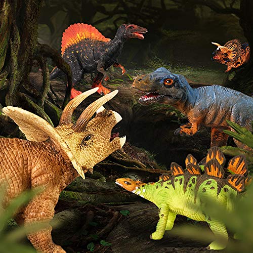 whatstem 3D Dinosaurs Painting Kit with 12 Dinos for Kids Age 3-15, Arts and Crafts Kits Drawing Toys with Dinosaurs Set Creativity Gifts for Boys and Girls whatstem