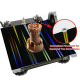 RETUXEP H1H 3D Printer Platform K1 K1C Sheet 235x235m,Smooth H1H Build Plate Spring Steel Print Bed (no Magnetic Base) for Creality K1/K1C/Ender 5 S1/Ender 3 S1 Pro/Ender 3 S1/Ender V3 KE/Ender3 V3 SE RETUXEP