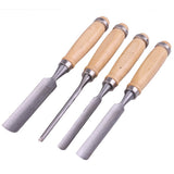 4Pcs Carpenter Carving Firmer Gouge Wood Chisel Woodworking Tool Carpentry Tools szzijia
