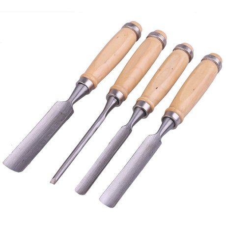 4Pcs Carpenter Carving Firmer Gouge Wood Chisel Woodworking Tool Carpentry Tools szzijia