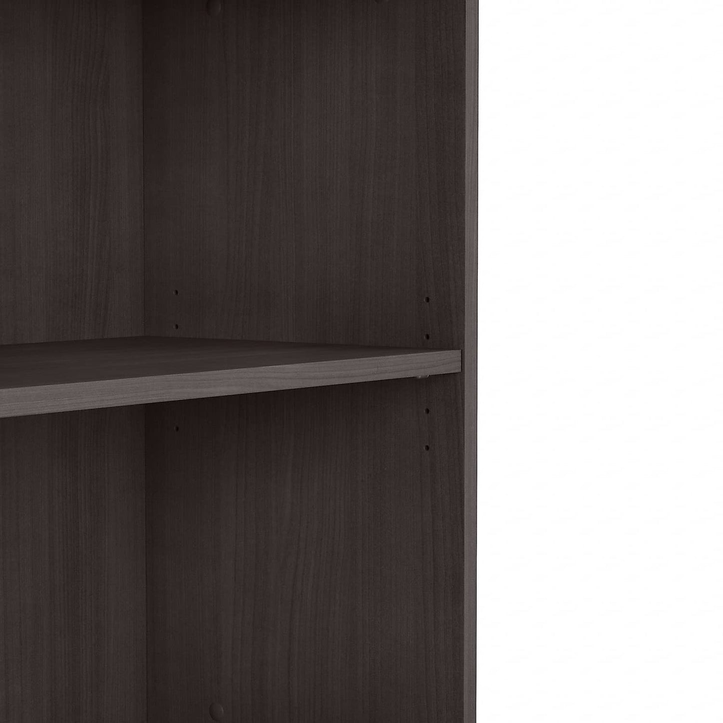 Bush Business Furniture 2-Shelf Bookcase, 29-Inch H - Storm Gray - WoodArtSupply