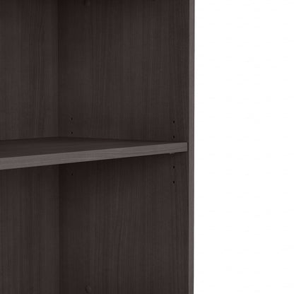 Bush Business Furniture 2-Shelf Bookcase, 29-Inch H - Storm Gray - WoodArtSupply