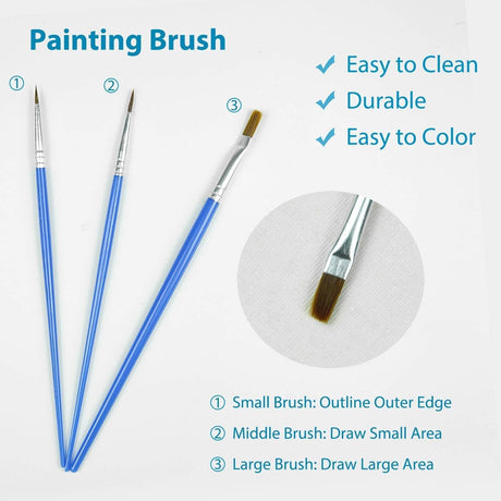 HKLIOPU Paint by Numbers Kit for Adults Beginners,11.8" Wx11.8 L DIY Acrylic Paint Colorful Animal Canvas for Painting Kits for Adults in Colorful Box Highland Cow HKLIOPU