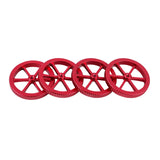 Official Creality 4Pcs Metal Leveling Nuts and 4Pcs Springs Upgraded Set for Ender 3/3 Pro/3 V2/Ender 3 Neo/Ender 3 V2 Neo/Ender 3 S1/Ender 3 S1 Pro Ender 5 Plus 3D Printer Hand Twist Nuts Set Creality