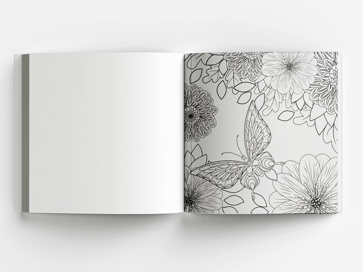 Nature, Garden and Forest: Colouring Books for Adults with Tear Out Sheets (Adult Colouring Book) [Paperback] Wonder House Books Editorial Wonder House