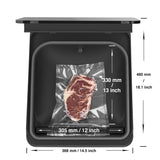 Wevac 12-Inch Chamber Vacuum Sealer CV12 - For Fresh Meats, Soups, Sauces. Heavy Duty, Commercial Width, Compact Design. Wevac