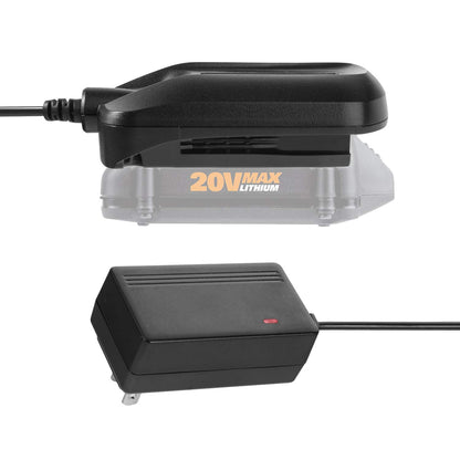 WA3742 Charger for 20V Lithium Battery WA3520 WA3525 WA3578, Cell9102 Replacement Worx Battery Charger 20V WA3732 WA3875 WA3881 - WoodArtSupply