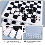 ARTIBETTER Chess Board Resin Mold Chess Table Epoxy Casting Mold International Chess Piece Silicone Mold for DIY Jewelry Crystal Crafts Making Tool ARTIBETTER