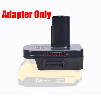 1PCS Adapter for Craftsman C3 19.2V (NOT 20v & V20) Cordless Tools Work with DeWalt 20V MAX XR DCB205 Li-Ion Battery. with 5V 2.1A MAX USB Port (Adapter Only)-US Stock - WoodArtSupply