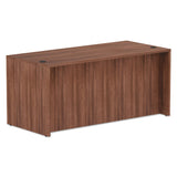 Alera Alera Valencia Series Straight Front Desk Shell, 65" X 29.5" X 29.63", Modern Walnut Alera