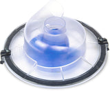 Dust Deputy Low-Pro Deluxe Lid Separator Kit with Clear Bucket for Wet/Dry Shop Vacuums Oneida Air Systems