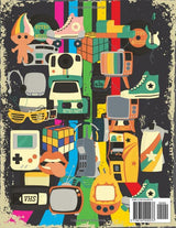 The 80s Retro Coloring Book: A Collection of Doodles and Retro Illustrations for Travel or Stress Relief WoodArtSupply