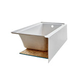 American Standard 2946102.020 Studio Alcove Bathtub RH, 60"X32", White American Standard