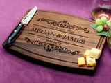 Straga Personalized Cutting Boards | Handmade Wood Engraved Charcuterie | Custom Housewarming, Home Purchase Gift for Homeowners, Real Estate Agents Straga