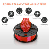 NOVAMAKER 3D Printer Filament - Red 1.75mm PETG Filament, PETG 1kg(2.2lbs), Dimensional Accuracy +/- 0.03mm NovaMaker