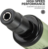 NEIKO 30062A 1/4" Mini Die Grinder | Air Straight Grinder 24,000 RPM Free Speed | Mini and Compact Size NEIKO