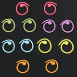 Various Cable Stitch Holders Knitting Needles,Curved Large-Eye Blunt Tapestry Sewing Yarn Needles Weaving, Knitting Metal Stitch Markers Clips- All Metal Knitting Accessories Tiazey