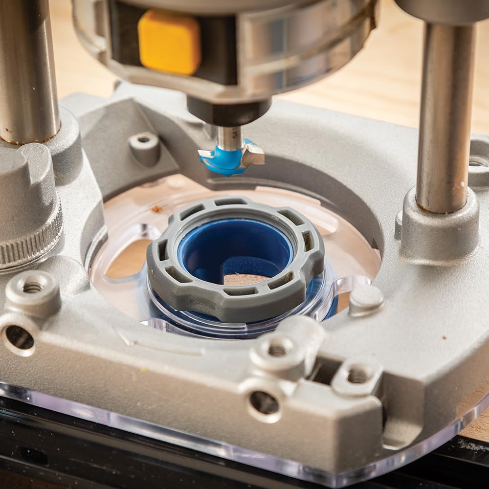 Juice Groove Router Jig for Cutting Board Up to 18” x 18” - Adjustable Juice Groove Jig w/Corner Radius Guides - Versatile Variable Router Jig - Easy-to-Use Router Guide for Perfect Grooves ROCKLER