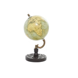 Deco 79 Wood Globe, 5" x 5" x 9", Green Deco 79