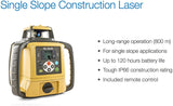 Topcon RL-SV1S Slope Rotary Laser Rating Drop, Dust, Water Resistant Laser TOPCON
