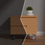 Casters Set of 8 Heavy Duty - Caster Wheels 5 Inch, CLOATFET Locking Castors, Swivel Casters with Brake (Top Plate), Double Ball Bearing Non Marking Castor Wheels for Cart Furniture Workbench CLOATFET