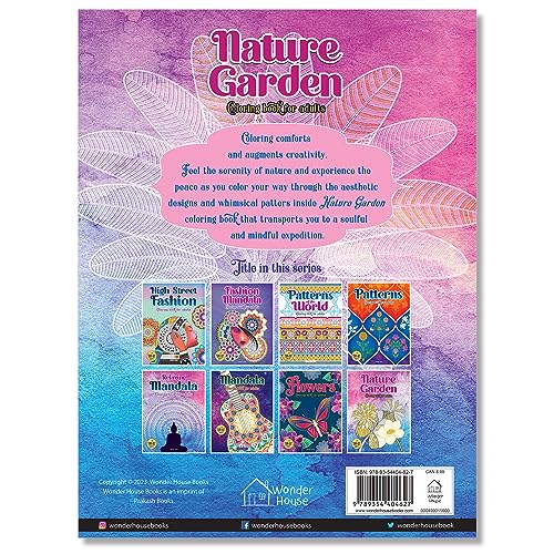 Nature Garden: Coloring Book For Adults WoodArtSupply