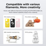 Creality K1 Extruder with Motor, Official Upgraded K1 Extrusion Mechanism Kit Direct Drive Extruder Dual Gear Feeding Smooth Feeding High Speed Printing for K1/K1 Max/K1C Ender 3 V3 Plus 3D Printer Creality