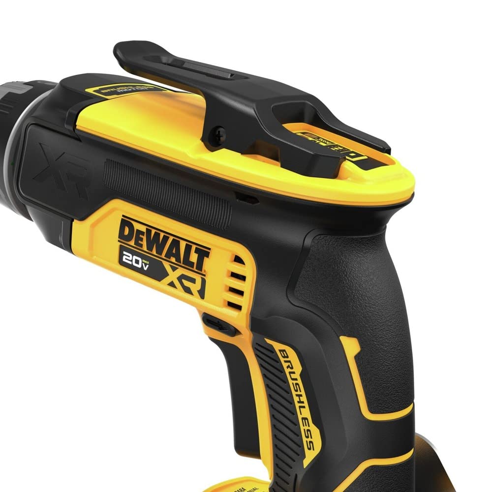 DEWALT 20V MAX Drywall Screw Gun, Battery and Charger Included (DCF630E1) - WoodArtSupply