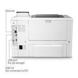 HP LaserJet Enterprise M507n Monochrome Printer with built-in Ethernet (1PV86A), White HP