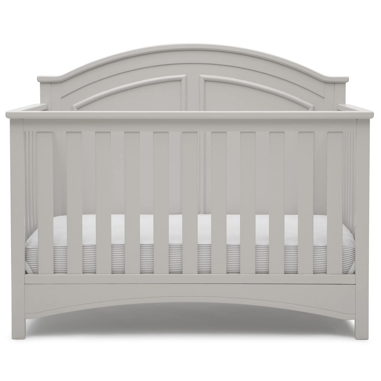 Delta Children Perry 6-in-1 Convertible Crib - Greenguard Gold Certified, Moonstruck Grey Delta Children
