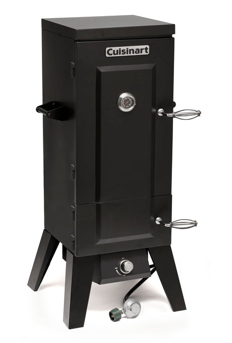 Cuisinart 36” Vertical Propane Smoker, 4 Removable Racks, Spacious BBQ Smoker with Wood and Water Trays, 15,000 BTU Heat for Smoked Meat, Brisket, Jerky, Fish, Perfect for Tailgates, Backyard, Camping Cuisinart