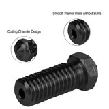 TMYPN 10PCS Volcano Hardened Steel Nozzle Kit for QIDI X-Max 3 / Q1 Pro/X-Plus 3 / X-Smart 3 3D Printer (0.4mm Nozzles*10, Cleaning Needles*5，Curved Tweezer*1) TMYPN