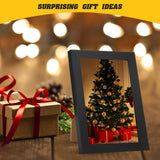 YOUKE OLA Set of 50 Picture Frame Bulk Photo Frames with Mat Wall Mounting Simple Photo Frames Multi Picture Frames for Wall or Tabletop, Black YOUKE OLA