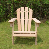 Merry Garden Kids Foldable Wooden Adirondack Chair, Children's Outdoor Patio Furniture, Garden, Lawn, Deck Chair, Unfinished Merry Garden