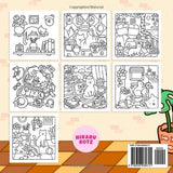 Cat Moments: Meow Life Coloring Book for Adults and Teens (Cat & Dog Coloring Book) Independently Published
