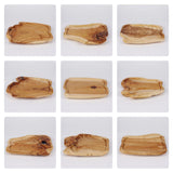 DeziWood Wooden Tray for Decor, Small Wood Serving Tray, Rustic Wood Decorative Tray, Farmhouse Candle Holder Decorative Tray for Home Decor, 13x9.8x1.5 Inch DeziWood