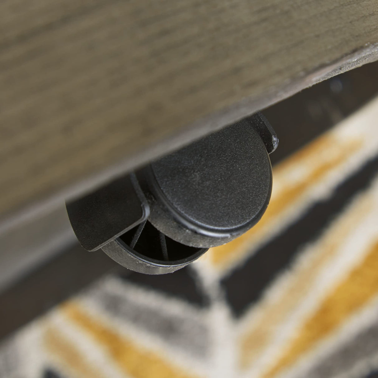 Signature Design by Ashley Ranoka Contemporary Round 42" Coffee Table, Metallic & Goldtone Finish Signature Design by Ashley