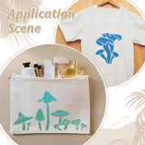 WEBEEDY DIY Screen Printing Kit Mushroom Theme Screenprinting Kit Includes Wood Silk Screen Printing Frame,Mushroom Stencils and Tools Screen Printing Starter Kit with Instruction for Adults,21 PCS WEBEEDY