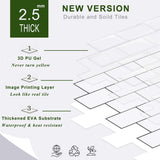 STICKGOO 10-Sheet Peel and Stick Subway Tile, Stick on Tiles Backsplash for Kitchen & Bathroom in White (Thicker Design) STICKGOO