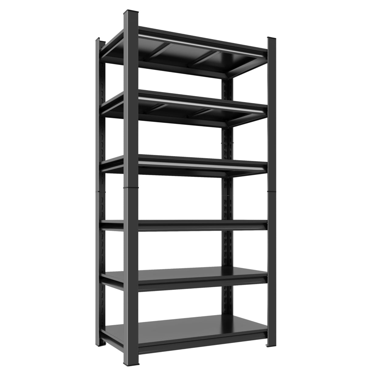 Notmise Metal Garage Shelving Unit, Heavy Duty Adjustable Storage Rack, Steel Shelving,3000 lbs Capacity, Industrial Shelves for Heavy Tools and Equipment (6-Tier 82" H x 36" W x 16" D) Notmise
