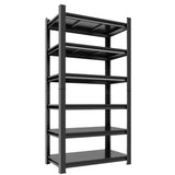 Notmise Metal Garage Shelving Unit, Heavy Duty Adjustable Storage Rack, Steel Shelving,3000 lbs Capacity, Industrial Shelves for Heavy Tools and Equipment (6-Tier 82" H x 36" W x 16" D) Notmise