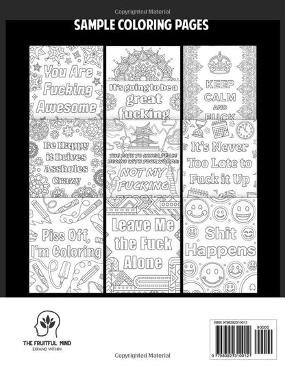 Motivational Swear World Coloring Book for Adults: Sweary Motivational Quotes and Inspirational Phrases for Stress Relief and Relaxation