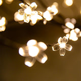 Tybeeu 5ft Lighted Cherry Blossom Tree with 184 Warm White LED Lights for Holiday Decor - Dimmable, UL Certified, Waterproof - Ideal for Indoor and Outdoor Decoration TYBEEU