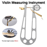 Lfhelper Violin Thickness Gauge Measuring Tool, Grauating Caliper, 0-0.4inch Range, Dial Indicator Luthier Tools for Violin Lfhelper