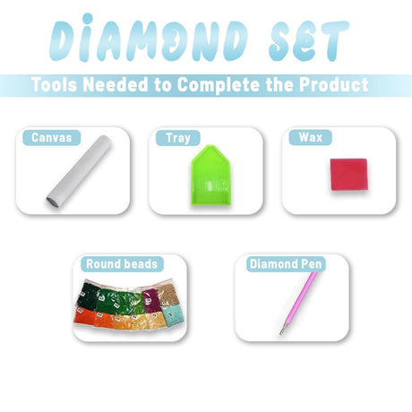 GeRRiT DIY Unicorn Diamonds Painting - Animal Diamond Art Kit - Colorful Full Round Drill Gem Art Kits - for Wall Decor Room Decor Gift 12 * 14 inch GerRit