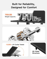 Amada Split King Adjustable Bed Frame with Massage & Wireless Remote, Zero Gravity, Head & Foot Incline, Electric Base with 4 Leg Height Options, 4 USB Ports and LED Night Light AMADA HOMEFURNISHING