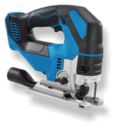 Fits HERCULES 20V Brushless Cordless Variable-Speed Jig Saw with 5Ah Battery & Charger - Cutline Blower, 4-Position Orbital Cutting, Shoe Tilt 0° - 45°, Toolless Blade Change, LED light, ETL Certified Generic